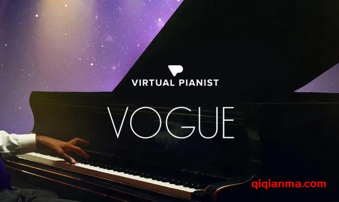 Win UJAM Virtual Pianist VOGUE v1.0.0 CE-V.R三角钢琴