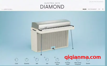 NI Electric Keys Diamond v1.1.1 KONTAKT电钢琴音源
