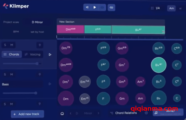 Win+Mac POLYDIGM Software Klimper v2.4-BTCR智能和弦旋律生成插件