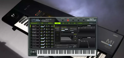 Win+Mac KORG M1 Le v2.0.0-R2R强大的M1合成器
