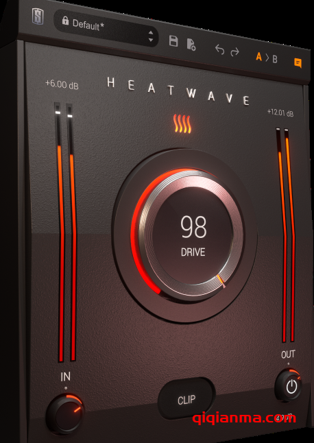 Mac Slate Digital Heatwave v1.0.6 ARM-GUISEPPE单旋钮饱和度插件