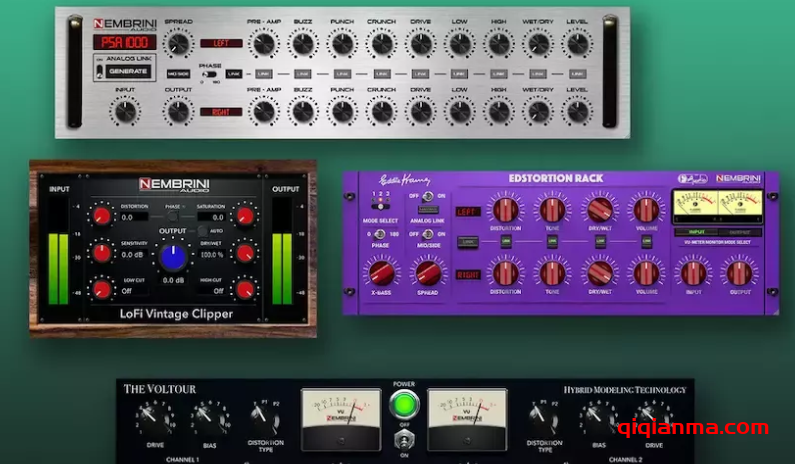 Mac Nembrini Audio Character Bundle U2B-MORiA仿真模拟插件合集