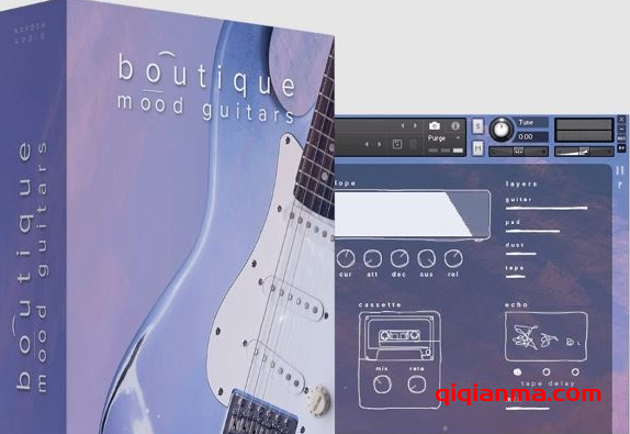 Naroth Audio Mood Guitars KONTAKT-DVD采样吉他库