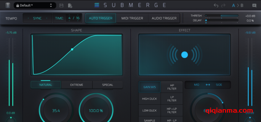 Mac Slate Digital Submerge v1.0.5 ARM-GUISEPPE智能自动侧链插件