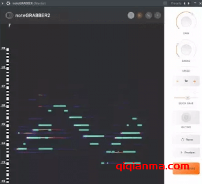 Win Navie D noteGRABBER 2 v2.0.0-MOCHA采样节拍MIDI转换器