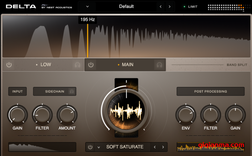 Win+Mac NEST Acoustics DELTA v1.0.0-BUBBiX侧链谐波插件