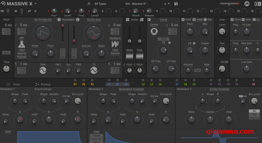 Win+Mac Native Instruments Massive X v1.6.1下一代旗舰合成器