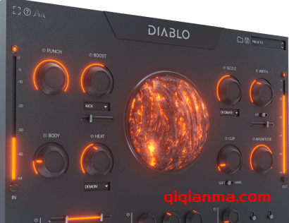 Win+Mac Cymatics Diablo Drum Enhancer v1.0.3鼓组增强器插件