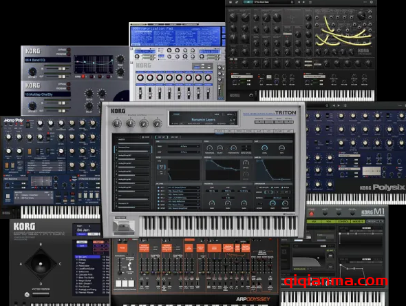 Win+Mac KORG Plugins Collection v2025.08-R2R-19个虚拟键盘合成乐器合集