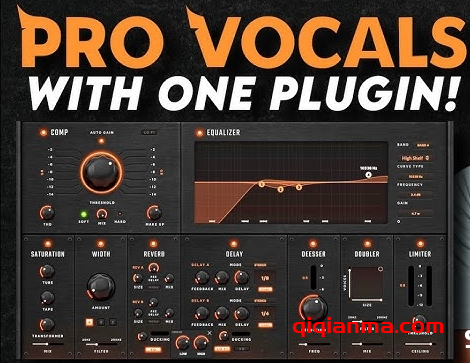 Win+Mac Modern Music Solutions Gamma Vocal Suite v1.0.6-BUBBiX简化声音链插件