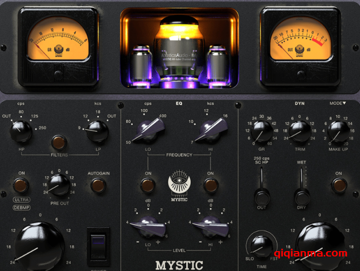 Win+Mac Acustica Audio Mystic 2023比硬件更强的话放 零延迟人声暖化染色插件