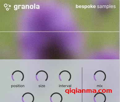 Win+Mac Bespoke Samples Granola RETAiL-ohsie颗粒延迟效果器