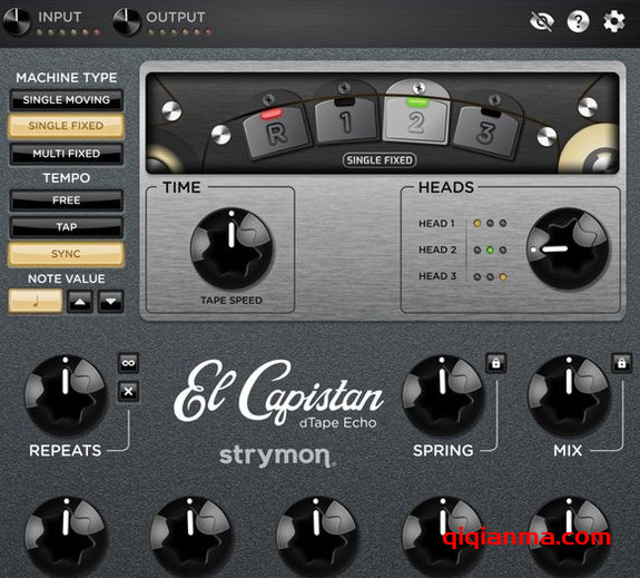 Win+Mac Strymon El Capistan v1.0.0 v1.0.2 ARM磁带回声延迟效果器插件