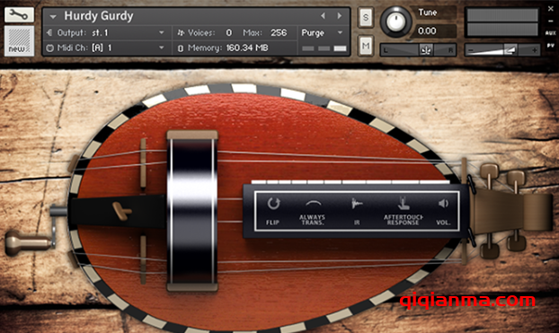 Sonokinetic Hurdy Gurdy KONTAKT中世纪手摇风琴