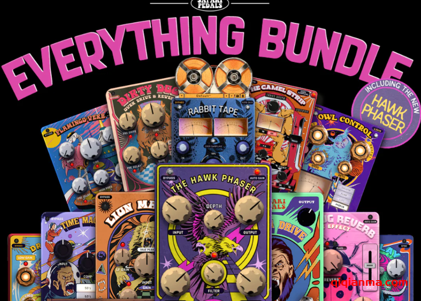 Win+Mac Safari Pedals Everything Bundle 2025-01踏板效果器插件包