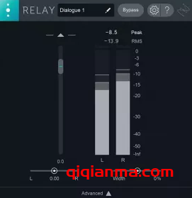 Win+Mac iZotope Relay v1.6.0 v1.4.0动态增益声像立体声调整插件