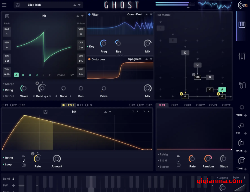 Win Exacoustics GHOST v1.1.8-R2R-FM合成器插件