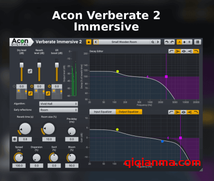 Win+Mac Acon Digital Verberate Immersive 2 v2.3.2v2.3.1环绕3D混响