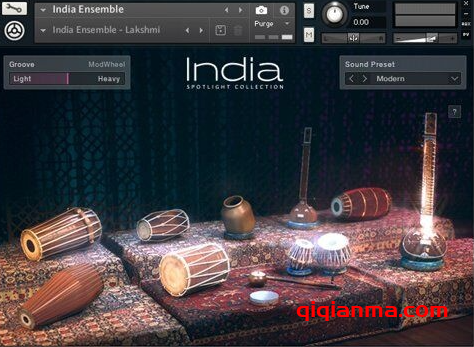 NI Spotlight Collection India v1.1.1 KONTAKT-DVD印度民乐音色库
