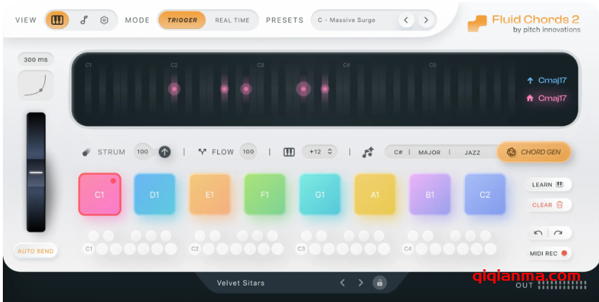Win Pitch Innovations Fluid Chords 2 v1.0.1-TeamCubeadooby黑科技智能和弦插件