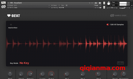 Sample Logic HeartBeat KONTAKT影视新型节拍节奏循环乐器音源