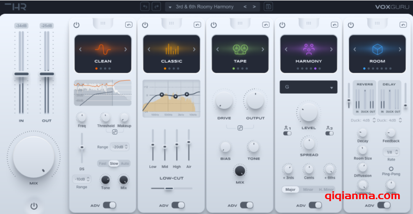 Win THR VoxGuru v1.1.2-BUBBiX终极一站式人声混音套件