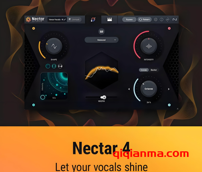 Win+Mac iZotope Nectar 4 Advanced v4.1.0-R2R花蜜合唱美化混音效果器
