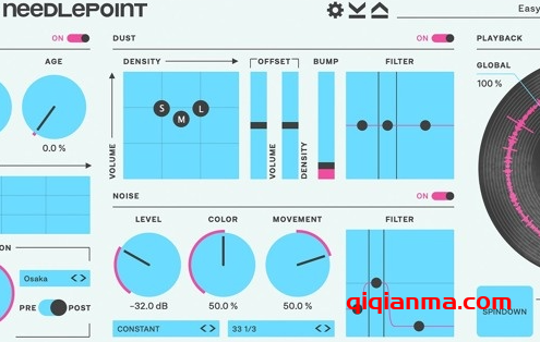 Mac Plugin Alliance Unfiltered Audio Needlepoint v1.0.7-HCiSO经典黑胶唱片模拟效果器