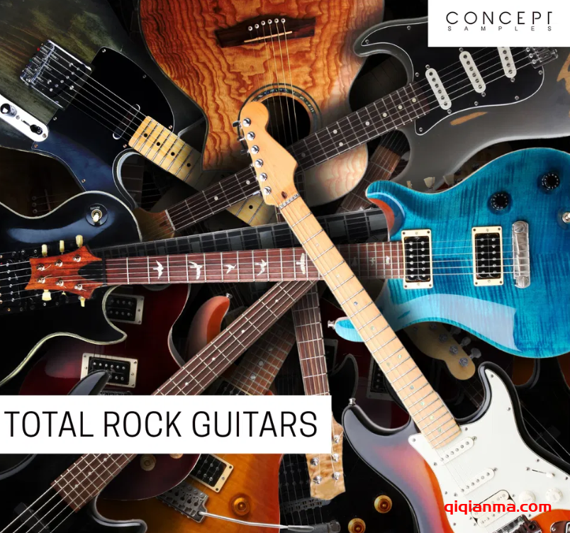 [摇滚吉他采样]Concept Samples Total Rock Guitars [WAV]（118MB）