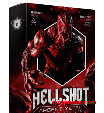 [摇滚金属素材]Ghosthack Hellshot 2 Argent Metal Construction Kits [WAV MiDi]（0.99GB）