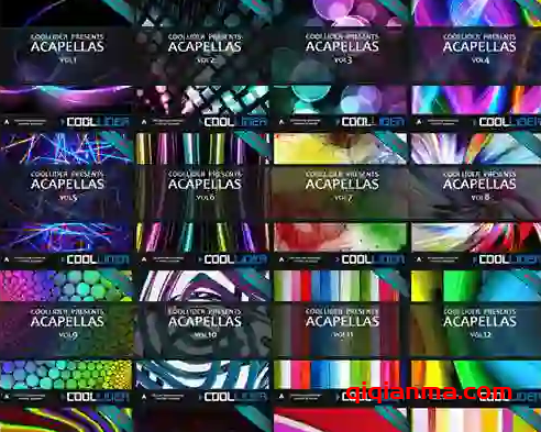 [干声素材辑]Coollider Acapellas Vols 1-42 [WAV AiFF MiDi MP3]（8.92GB）