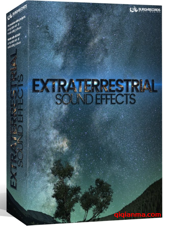 [科幻音效样本包]Burgh Records Extraterrestrial Sci-Fi Sound Effects [WAV]（389MB）