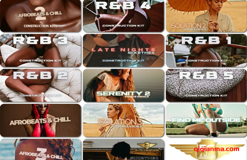 [Chill&RnB多风格采样包合集]Elite Creations Sample Collection 2025 [WAV]（2.0GB+）