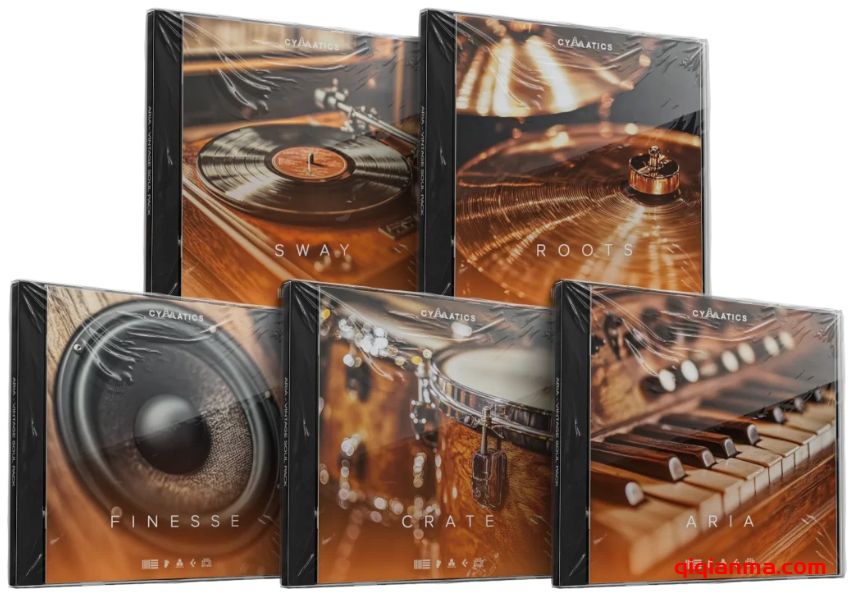 [5套全新复古与灵魂乐样本]Cymatics ARIA Vintage Soul Collection [WAV MiDi]（599MB）
