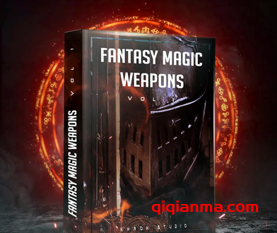 [魔法武器音效FX采样] Khron Studio Fantasy Magic Weapons Vol 1 [WAV]（73.51MB）