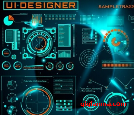 [UI设计交互音效FX采样]SampleTraxx UI Designer [WAV]（135.74MB）