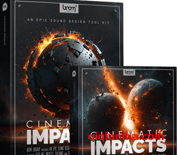 [影视冲击音效FX采样]Boom Library Cinematic Impacts [WAV]（4Gb）