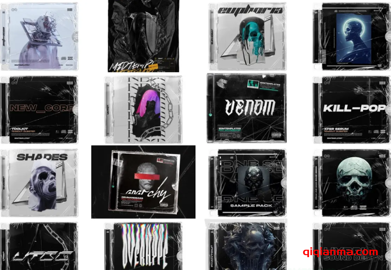 [电音嘻哈多风格采样包合集]EDM Templates Sample Mega 2024 [WAV]（14GB）