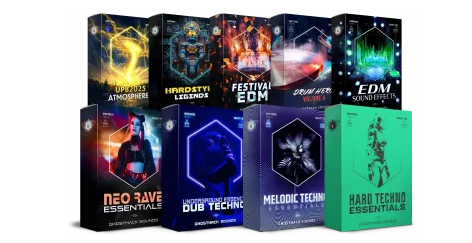 [终极泰克诺舞曲素材套装]Ghosthack Ultimate Techno Bundle 2025 [WAV MiDi Synth Presets]（4.52GB）