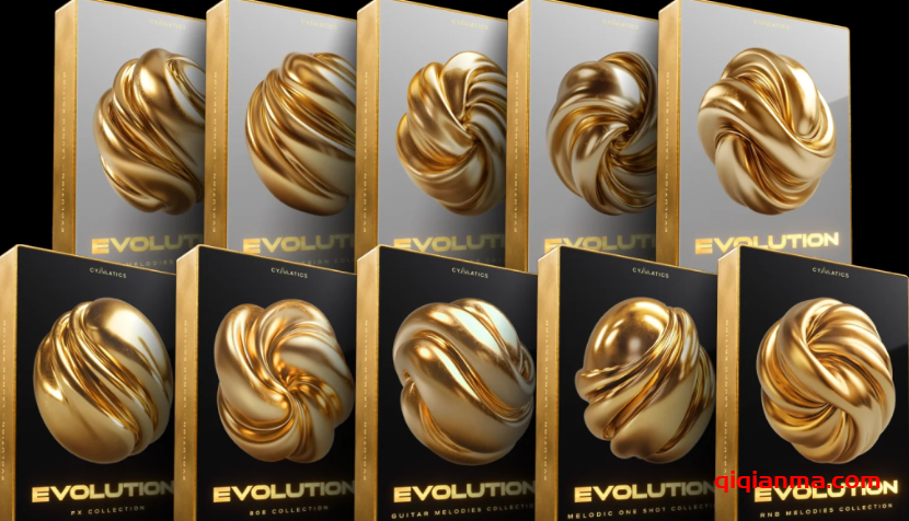[Trap陷阱RnB素材包合集]Cymatics Evolution [WAV MiDi]（4.06Gb）