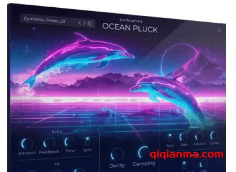 [鼓循环合集]Cymatics OCEAN PLUCK BONUSES [WAV MiDi]（502MB）