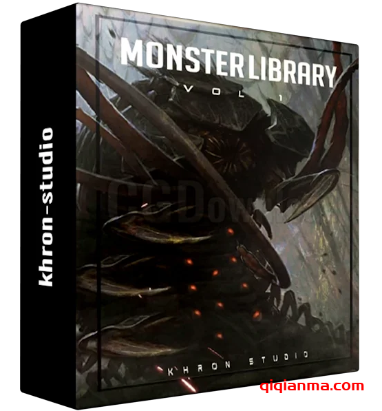 [怪物怪兽音效1-3合集]Khron Studio Monster Library Vol 1-2-3 [WAV]