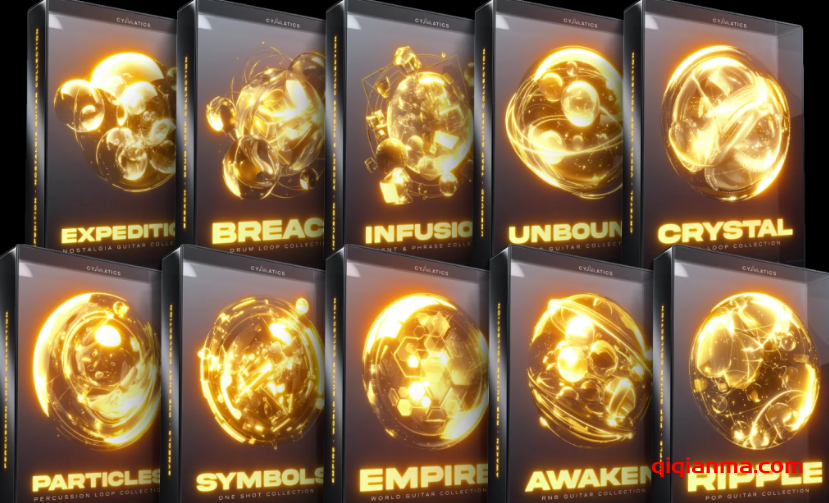 [10个全新样本集合]Cymatics MOONLIGHT LAUNCH EDITION [WAV MiDi]（3.43GB）