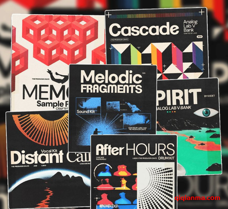 [RnB素材]The Producer Crate Cascade RnB Suite [WAV MiDi]（1.06GB）