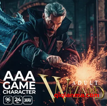 [游戏角色巫师语音库采样]Epic Stock Media AAA Game Character Adult Wizard [WAV]（179.22Mb）