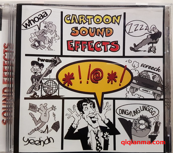 [卡通音效]MasterSound Cartoon Sound Effects [WAV Rip CDDA]（239.05MB ）