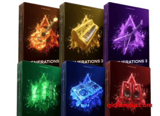 [60年代风格采样包]Cymatics GENERATIONS 3 [WAV MiDi]（3.3Gb）