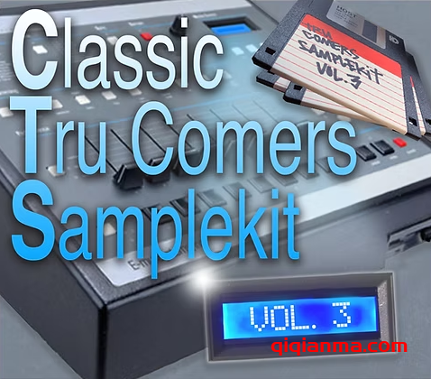 [3套嘻哈Breaks鼓组采样合集]perrow Classic Tru Comers SP1200 Samplekit Vol.1-3 [WAV]（44MB+60MB+19MB）