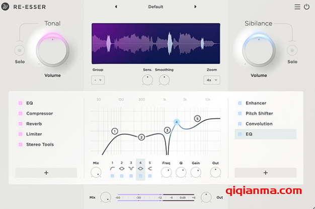 Win+Mac Wavesfactory Re-Esser v1.0.1-MORiA智能齿音消除器