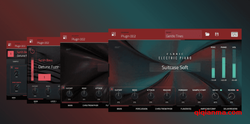 Mac AIR Music Technology Fabric v1.2.1.14-Xdb多采样合成器引擎